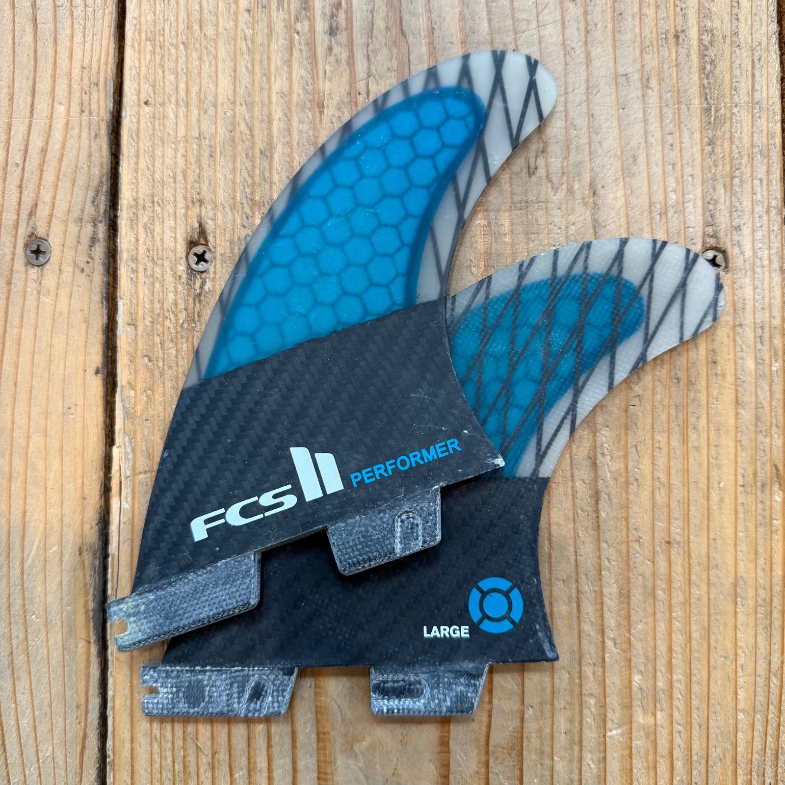 中古品 FCS2 バラ売り ライトフィン レフトフィン LARGE PERFORMER