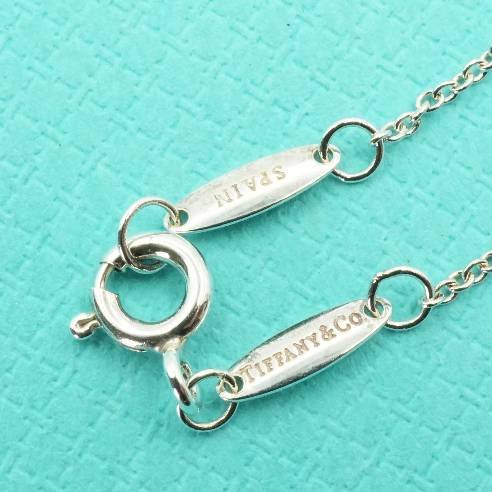 極美品 注文 ティファニー イニシャル K シルバー ペンダント/25-2424