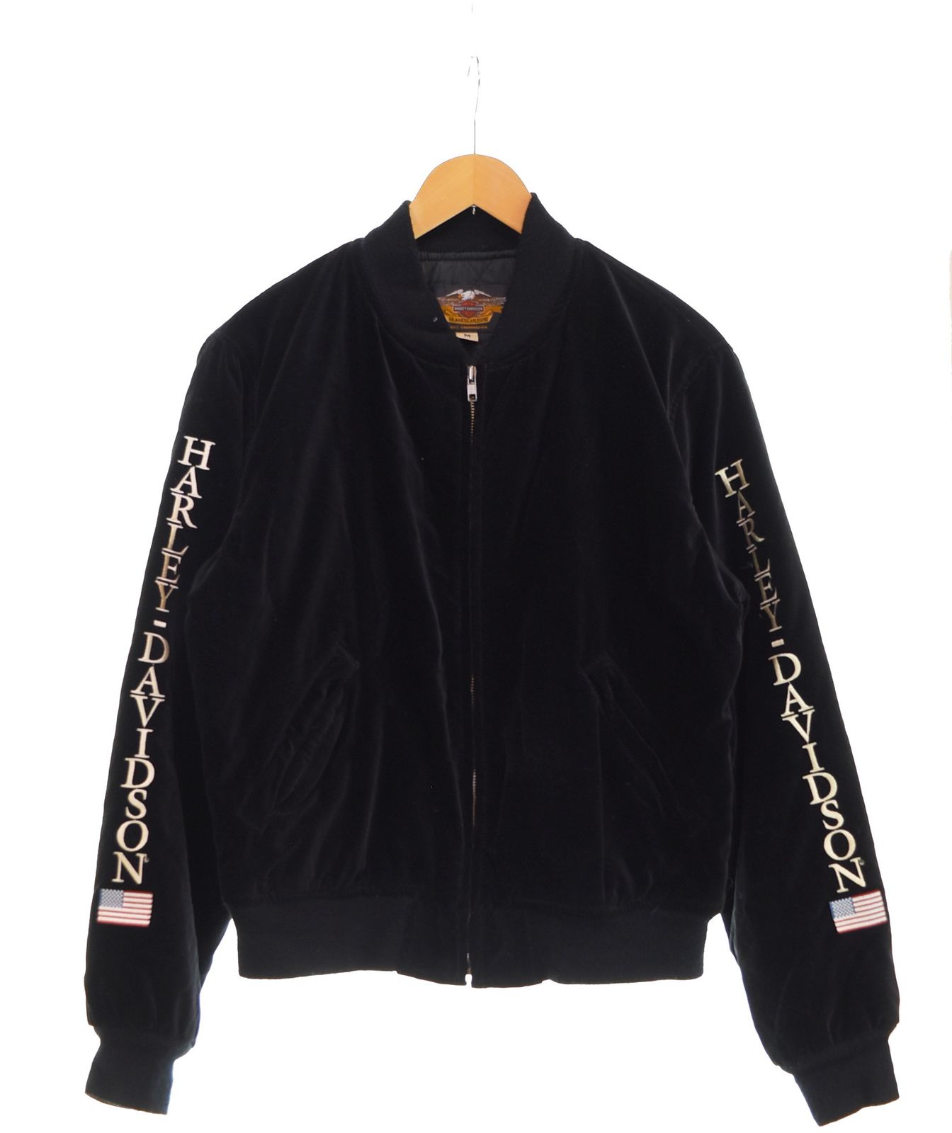 ハーレーダビッドソン Harley-Davidson ベロアスカジャン 別珍