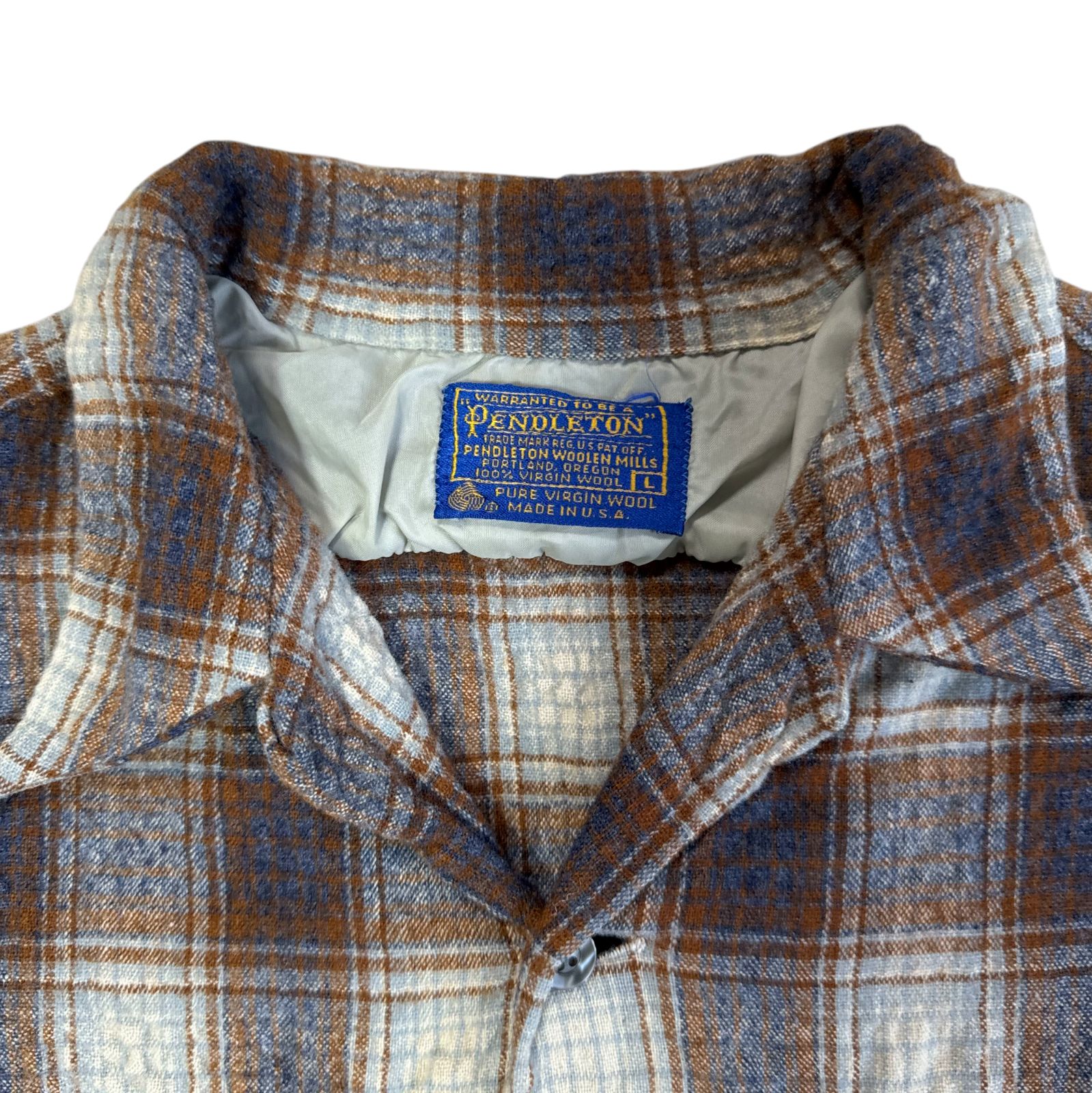 70s Pendleton ペンドルトン ボードシャツ BoardShirt Lサイズ