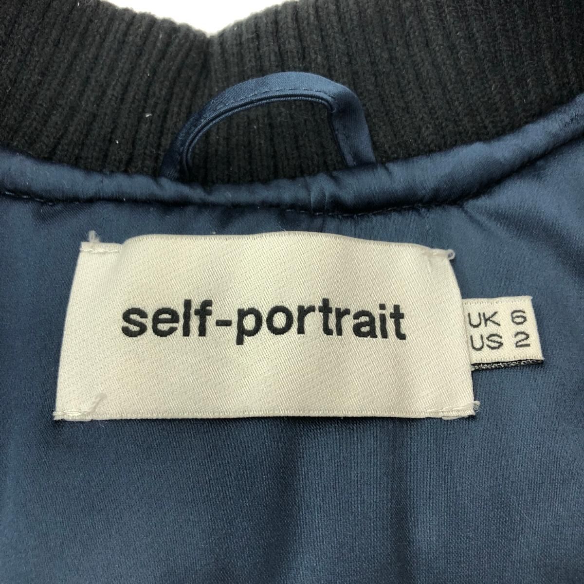 SELF-PORTRAIT セルフポートレイト ブルゾン サイズ:US2/UK6 花柄 