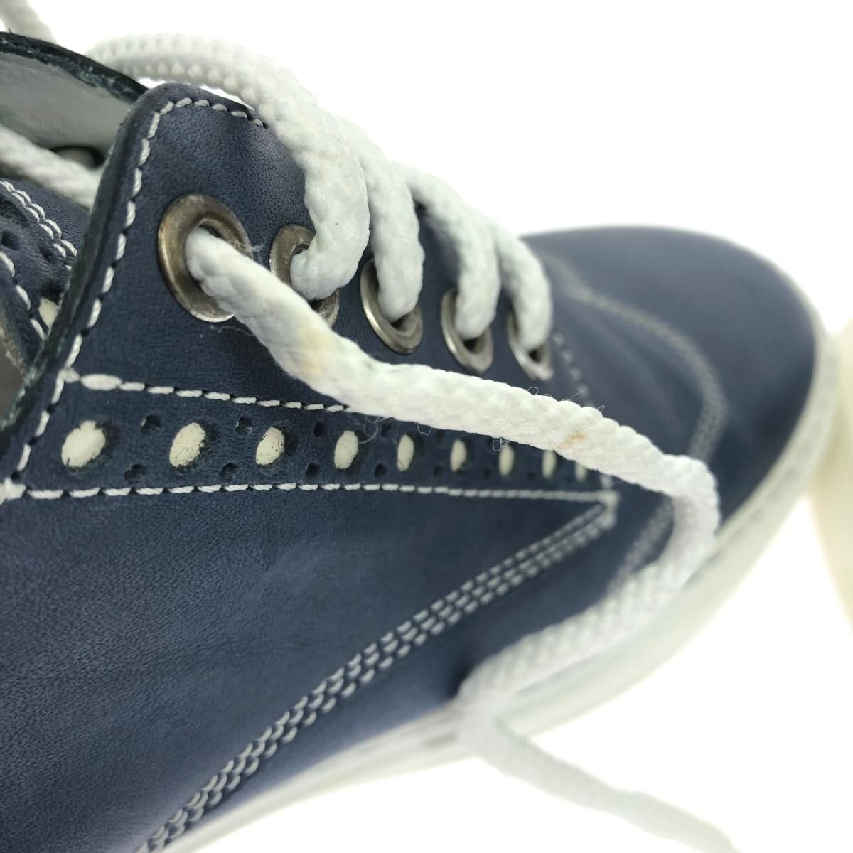 専用　新品　JIMMY CHOO ジミーチュウ　ネイビー スニーカー JIMMY CHOO(ジミーチュウ) カモ柄パテントハイカットスニーカー