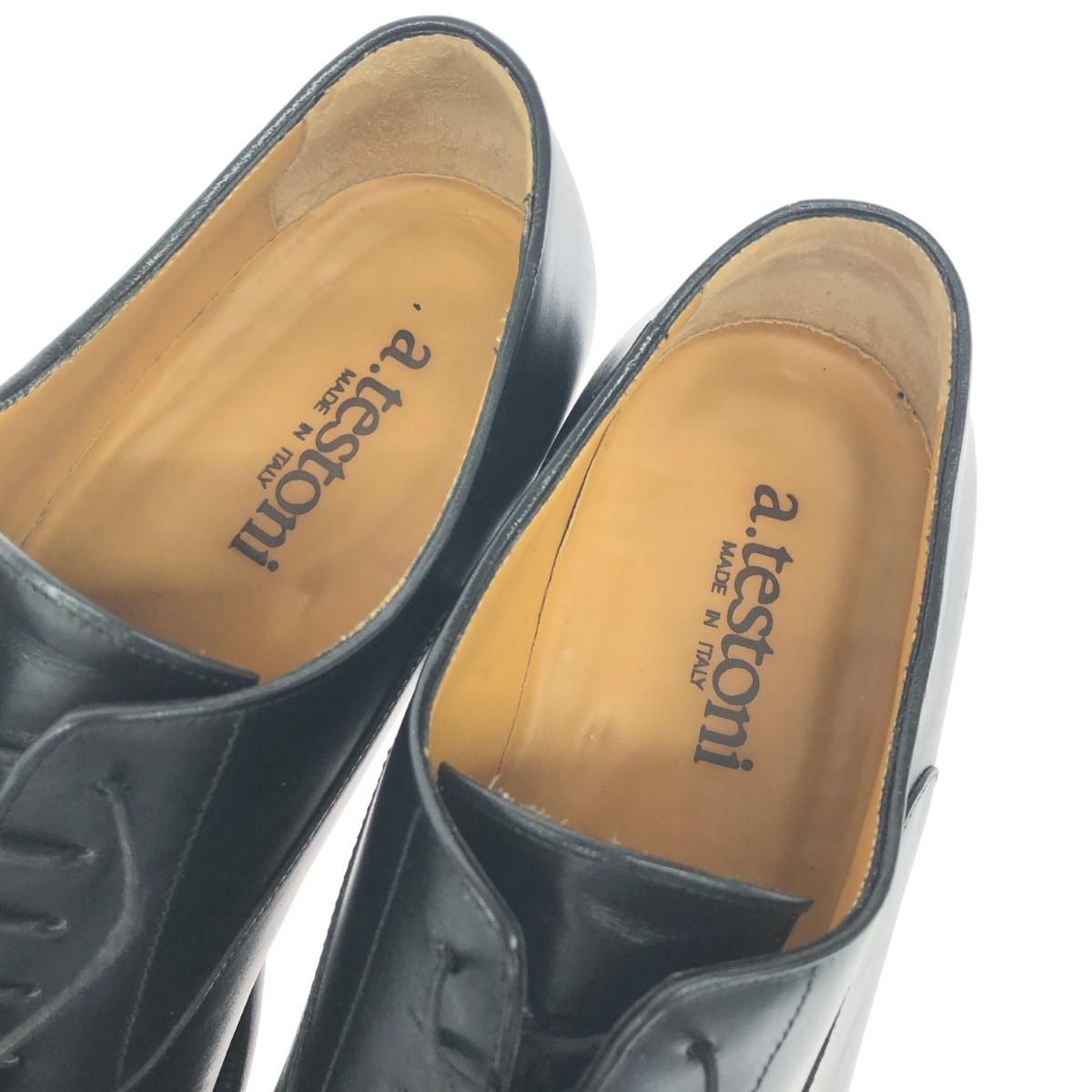 a.testoni ア・テストーニ ドレスシューズ 表記サイズ:7 ストレート