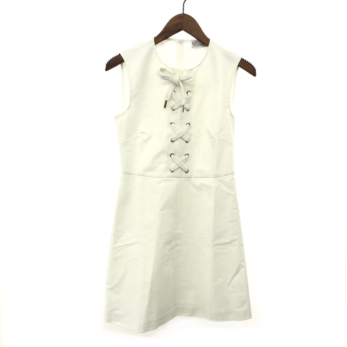 美品　RED VALENTINO ノースリーブワンピース RED VALENTINO レッドヴァレンティノ ノースリーブワンピース サイズ
