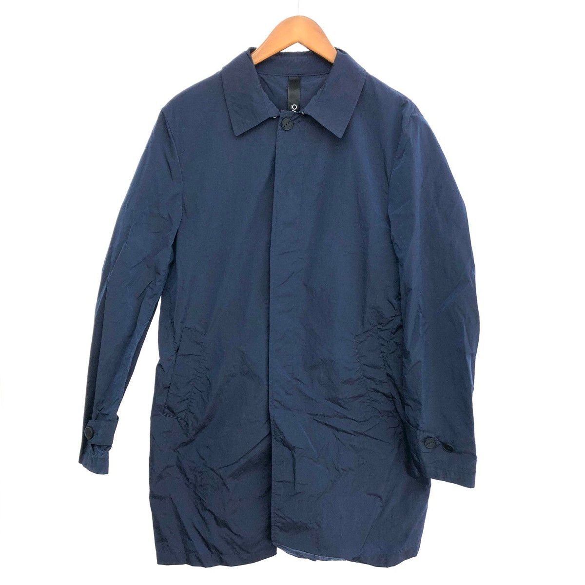 Hevo イーヴォ ナイロンコート サイズ:48 0105-GALL715 ネイビー