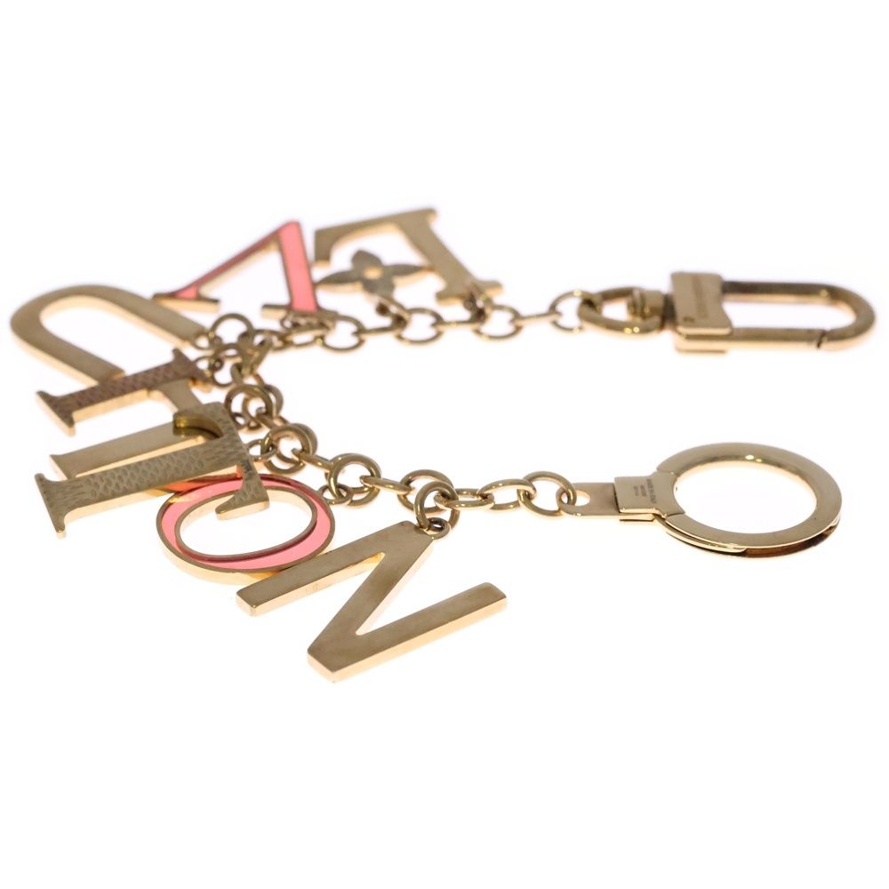 ルイヴィトン M61020 ポルトクレイニシャル チャーム キーホルダー LOUIS VUITTON (ルイヴィトン) ポルトクレイニシャル バッグチャーム