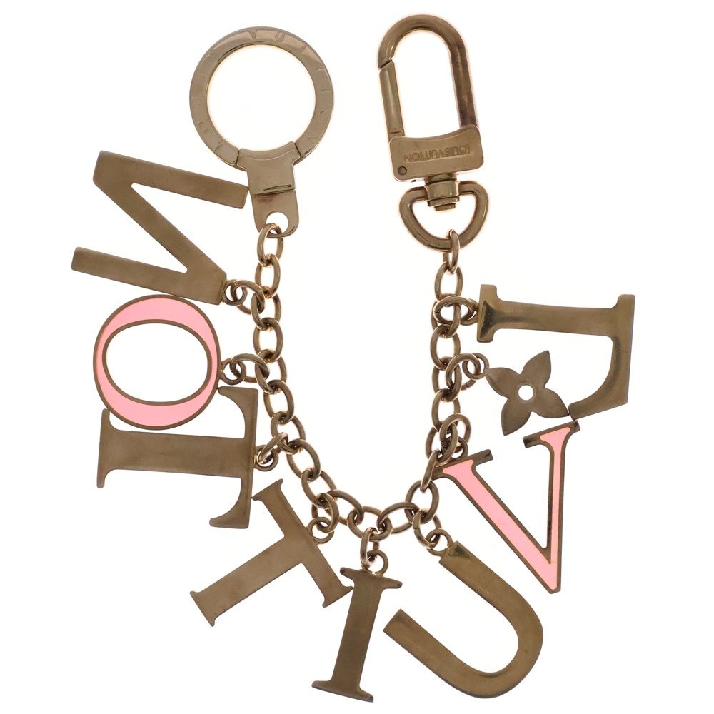 LOUIS VUITTON (ルイヴィトン) ポルトクレイニシャル バッグチャーム