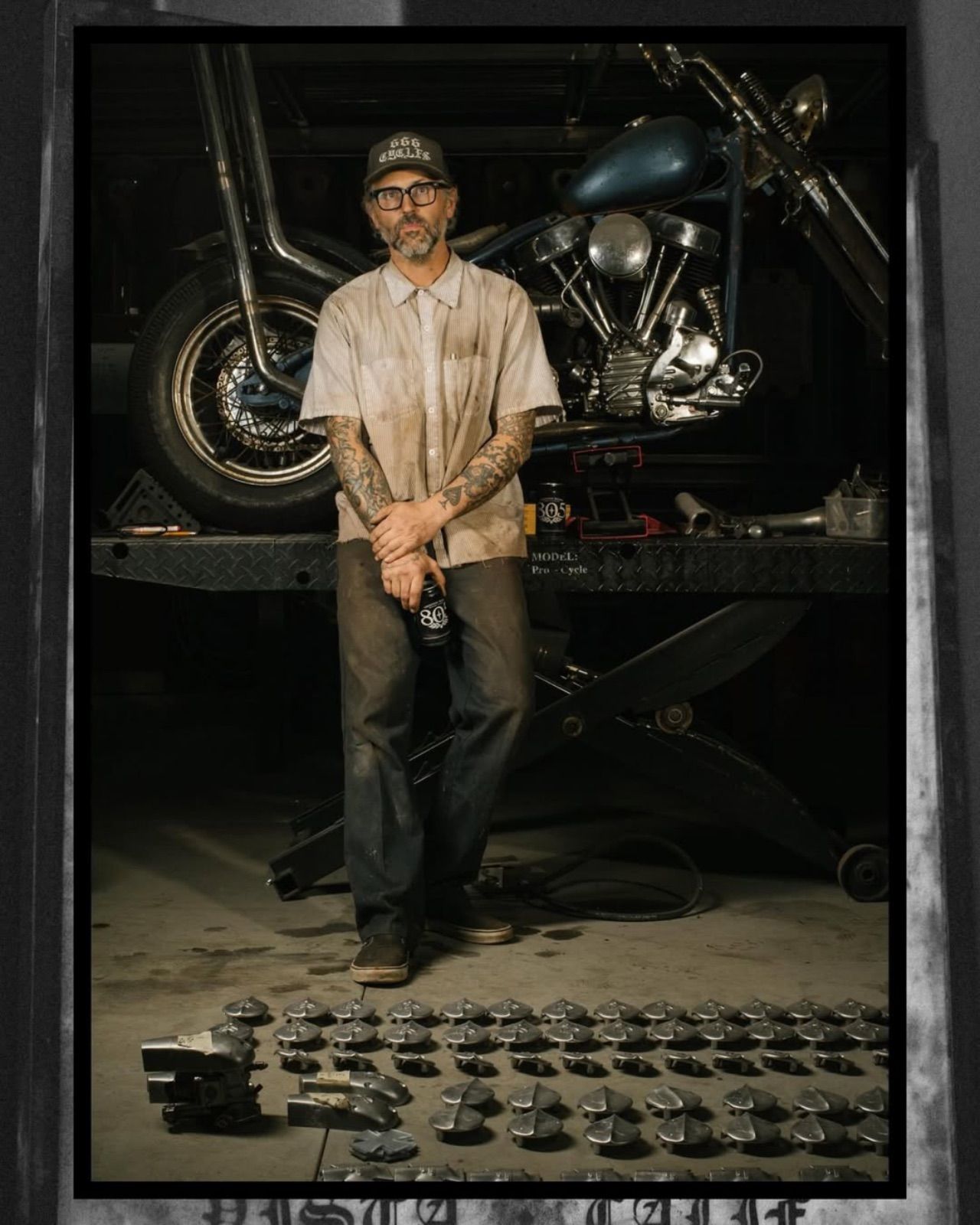 Dayten Casting （デイテンキャスティング）アイアンクロス ミラー