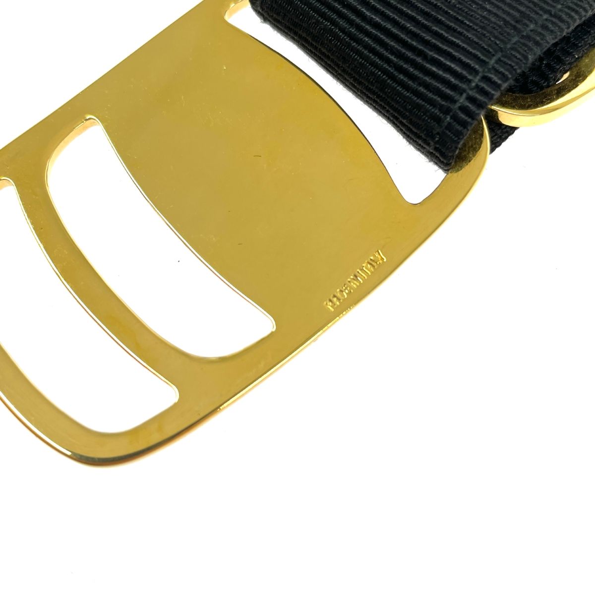 Salvatore Ferragamo サルヴァトーレフェラガモ ベルト 表記サイズ:S ヴァラ/ナイロン    ブラック レディース / 240001177659 Salvatore Ferragamo サルヴァトーレフェラガモ ベルト 表記サイズ:S