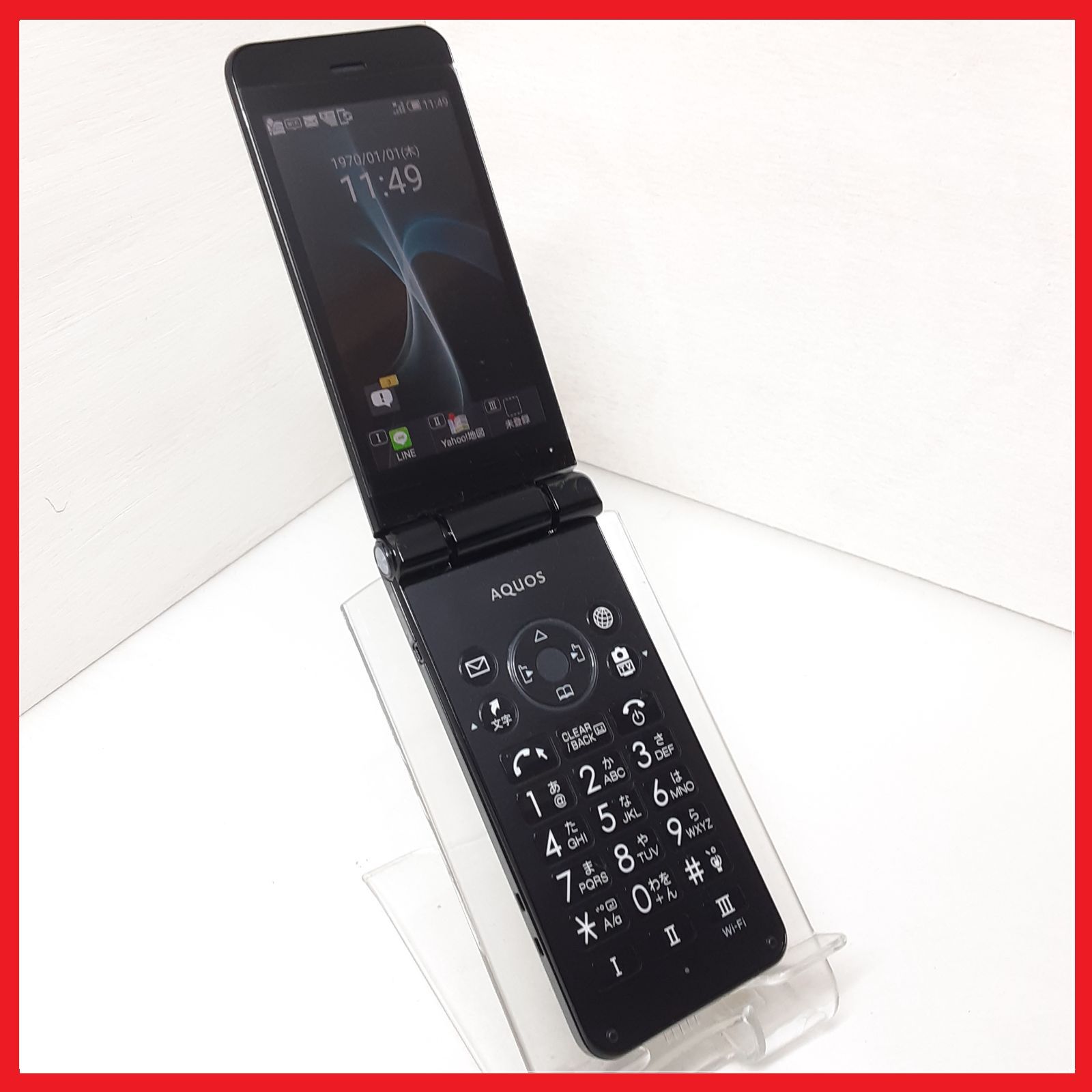 602SH Ymobile 美品 美品AQUOS ケータイ2 【公式通販】