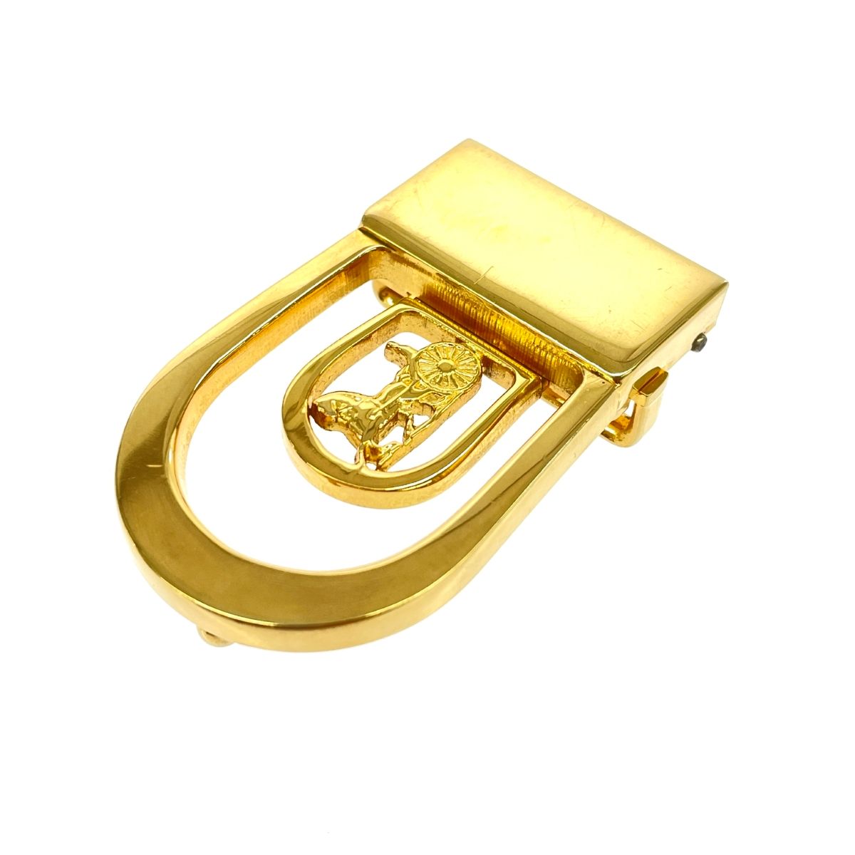 CELINE セリーヌ ベルトバックルのみ 馬車金具/メタル/ゴールドカラー