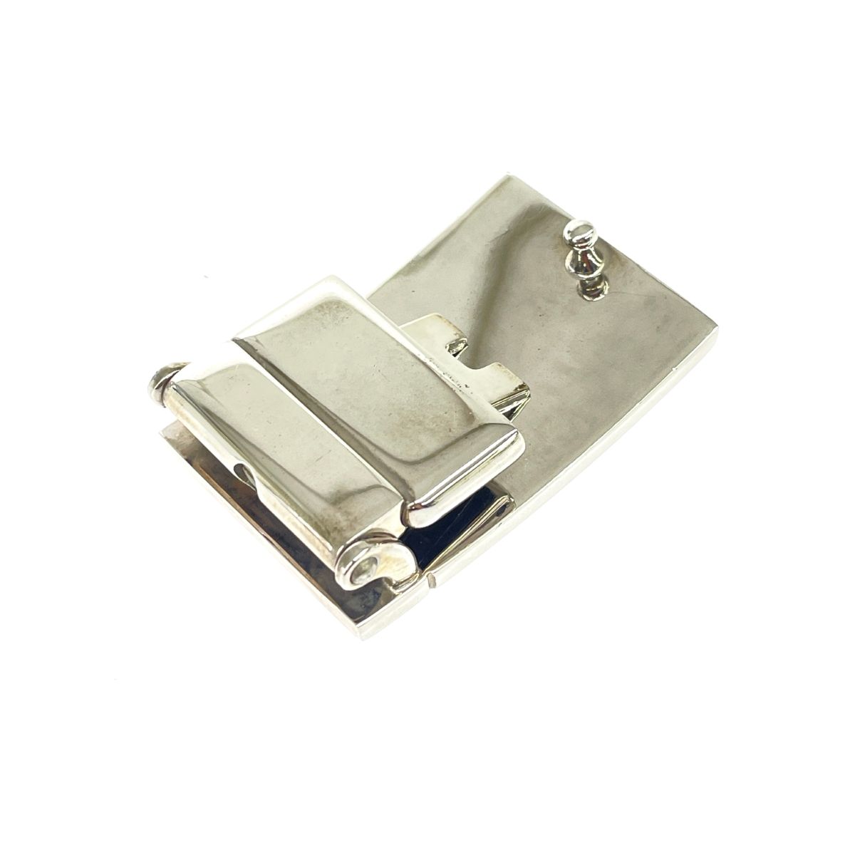 GUCCI グッチ ベルトバックルのみ ロゴ/スクエア/メタル/シルバー