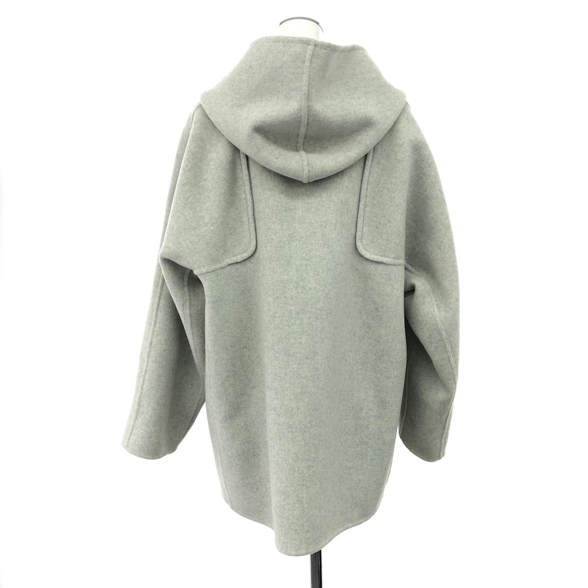 GALERIE VIE ウールカシミヤダブルフェイス フーデットコート サイズ:F