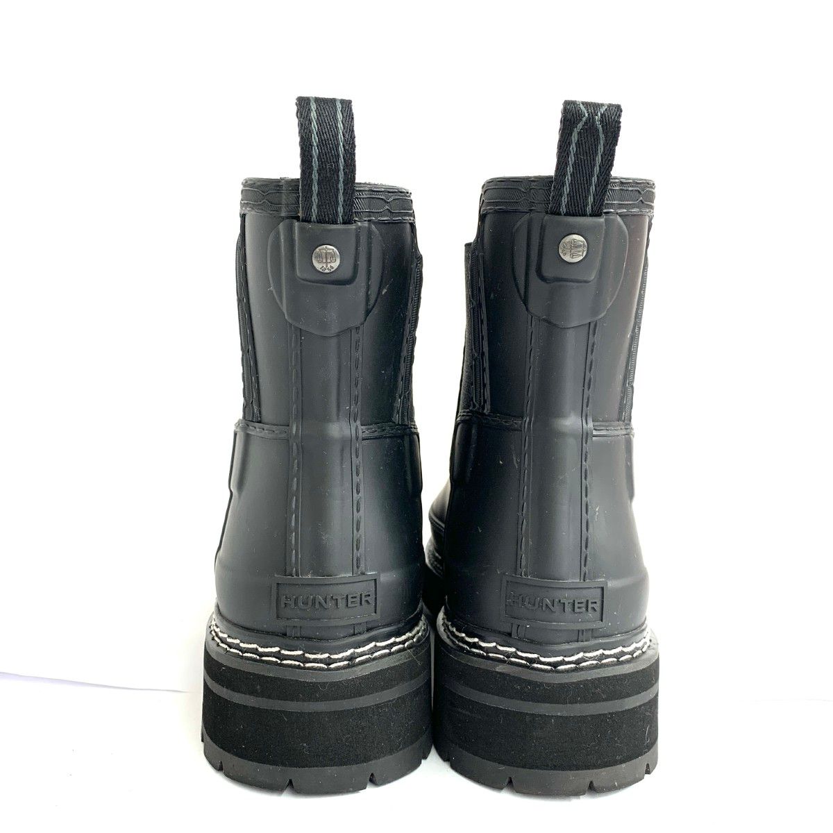 HUNTER ハンター チェルシーステッチレインブーツ 表記サイズ:UK5