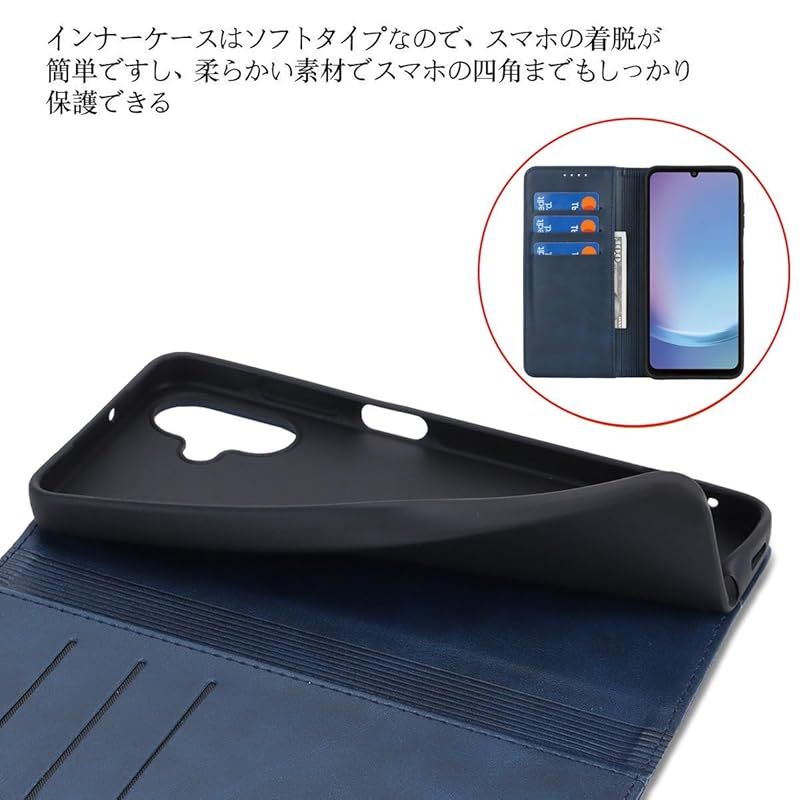 新品】 Galaxy A25 5G ケース 手帳型 日版 au SCG33 ドコモ docomo SC