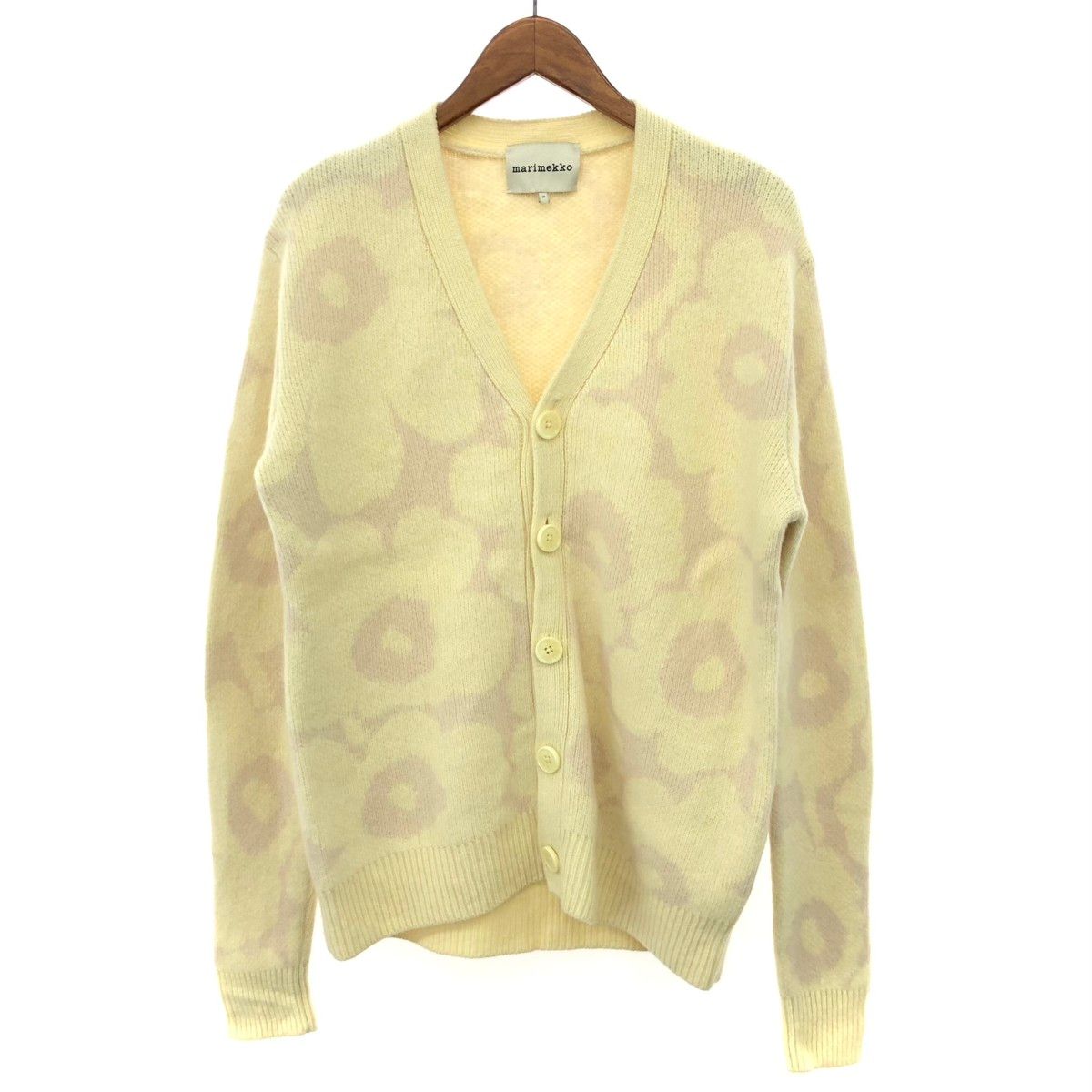 marimekko マリメッコ カーディガン サイズ:M ウニッコ/ウールナイロン