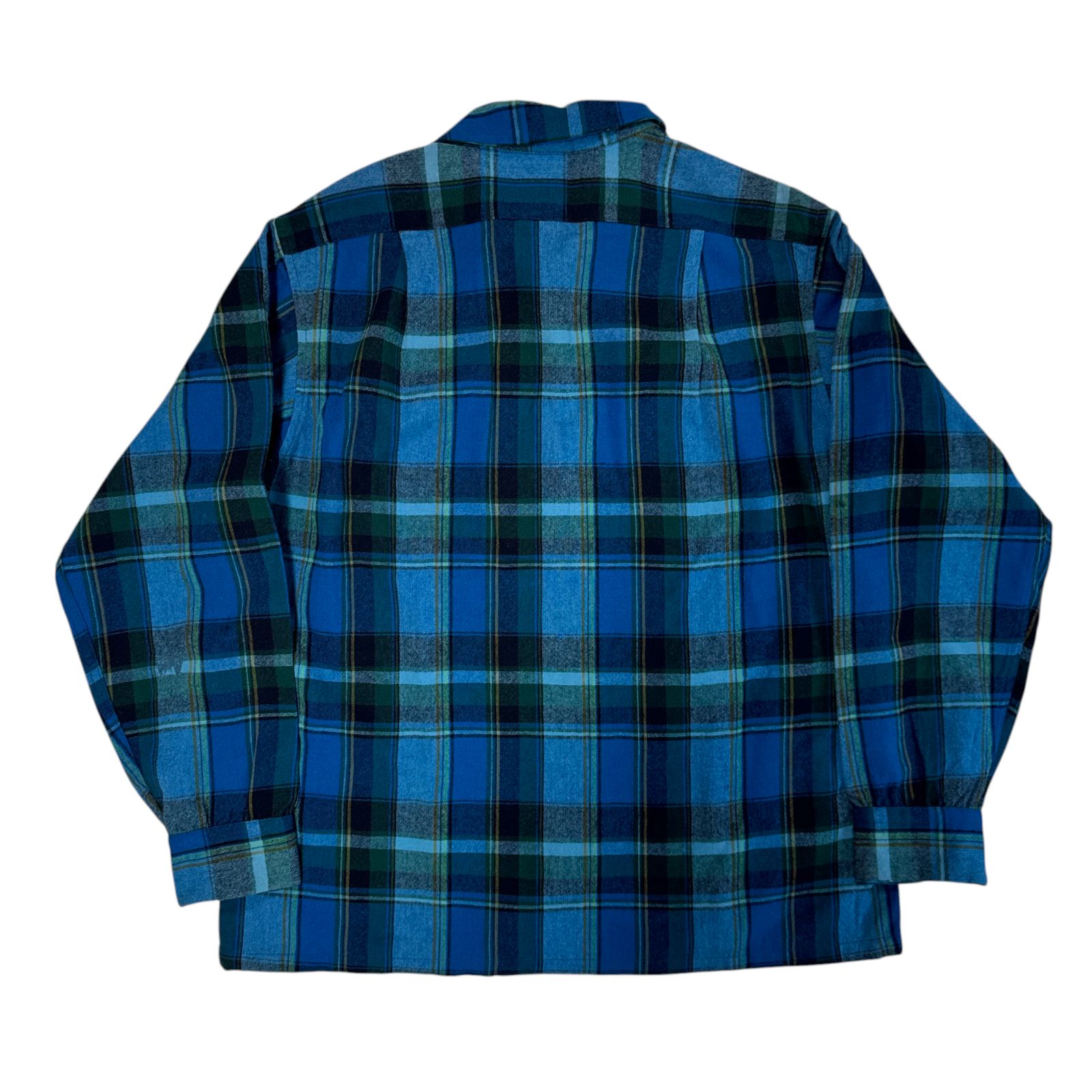 60s Pendleton ペンドルトン ボードシャツ BoardShirt Lサイズ ブルー