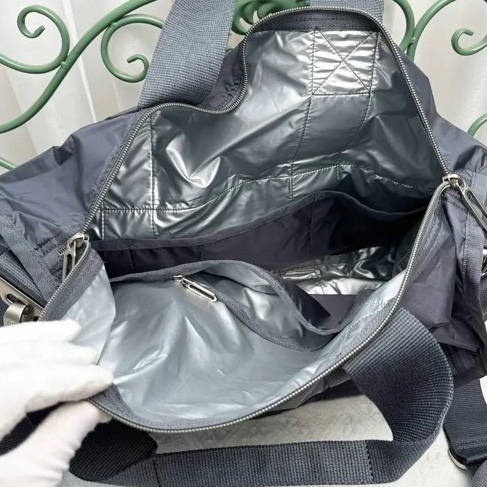 レスポートサック エッセンシャル ボストンバッグ グレー レスポ 大