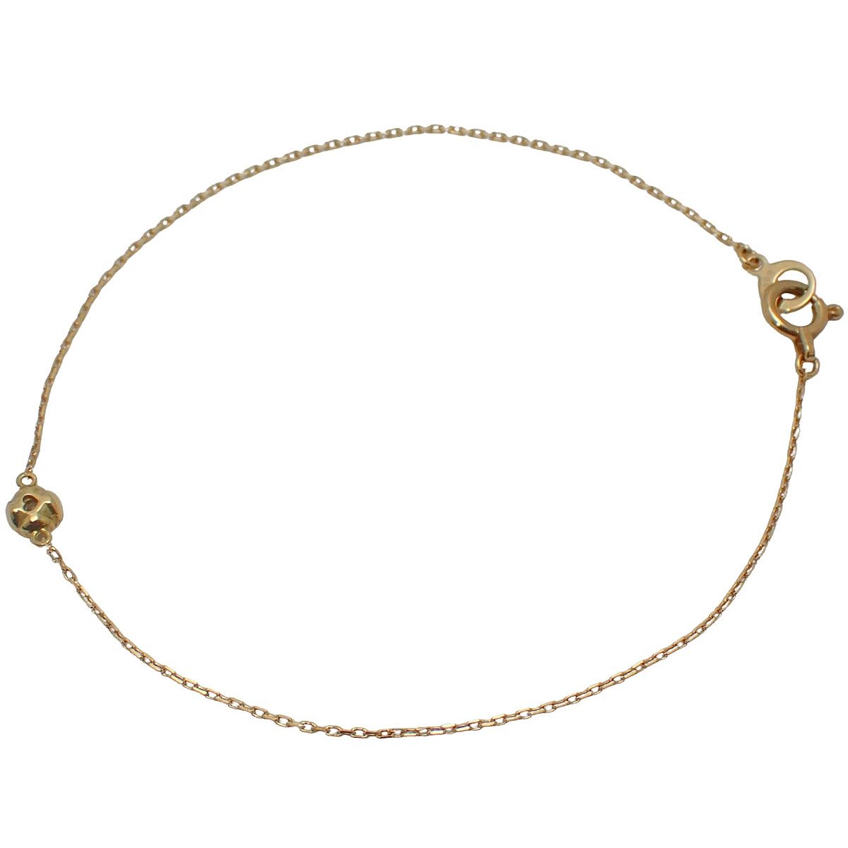 AHKAH(アーカー) D0.05 ダイヤモンド ブレスレット イエローゴールド