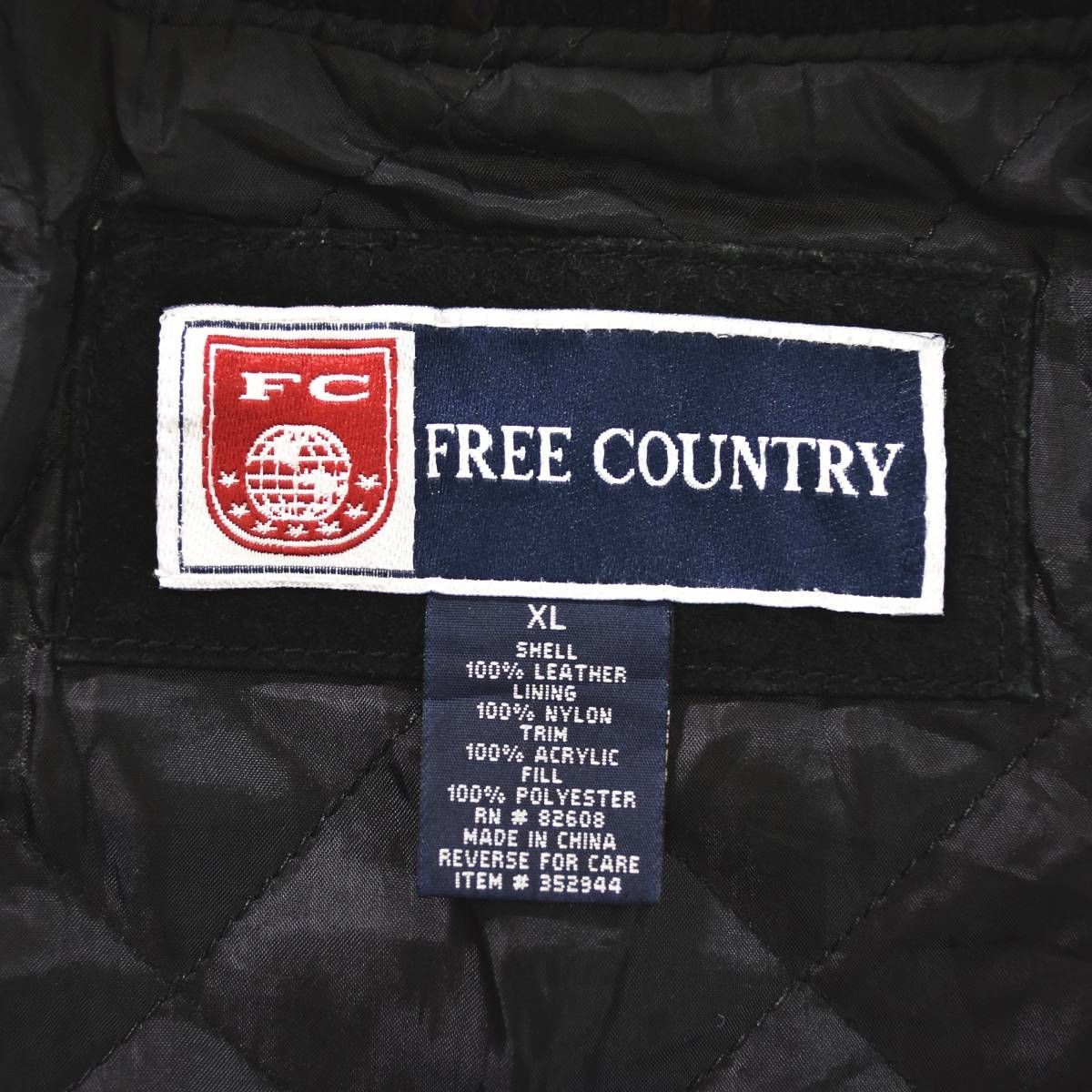 90s ヴィンテージ フリーカントリー FREE COUNTRY スエード レザー 