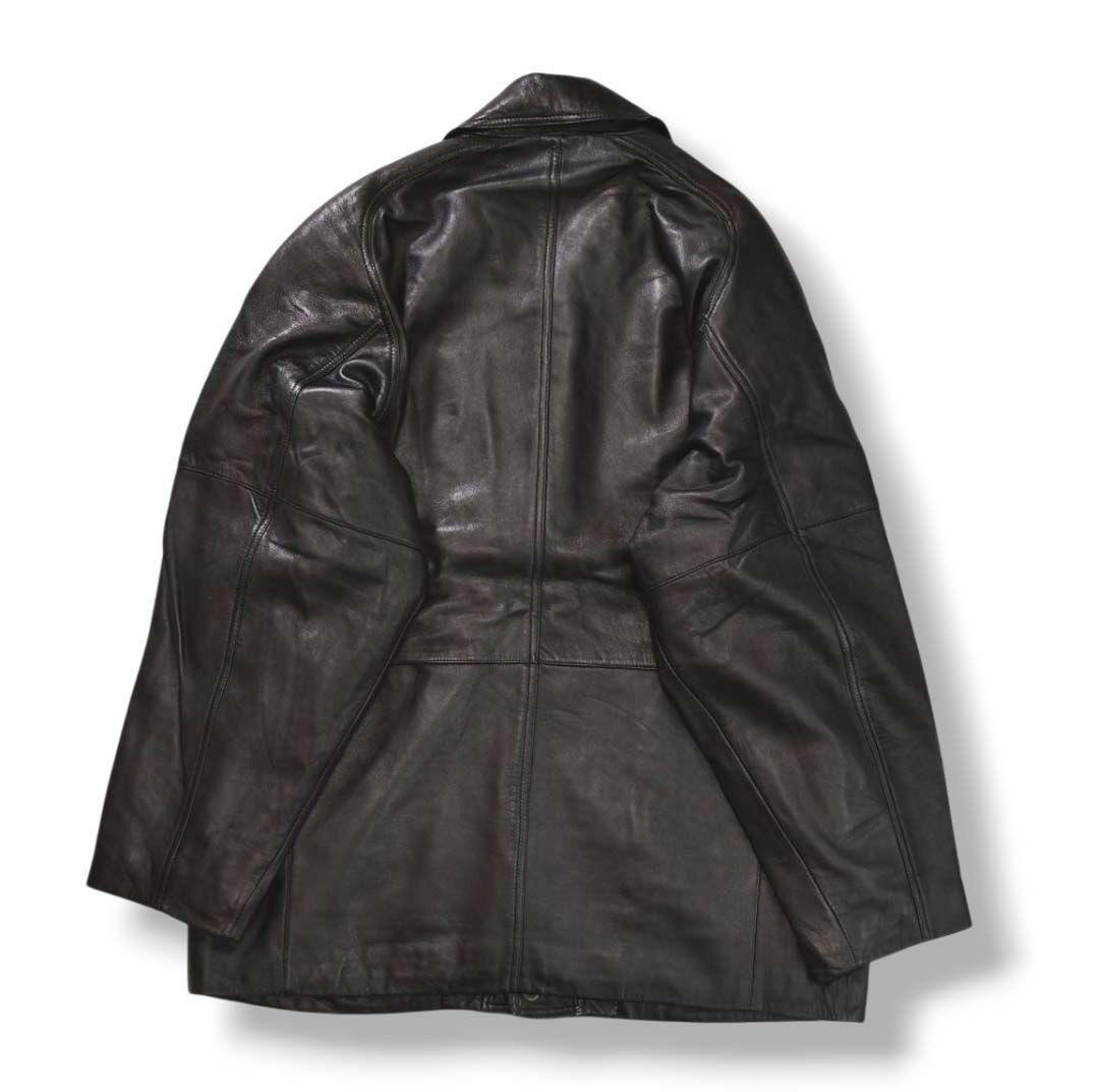 本革】 90s ヴィンテージ パルティーナ PARTINA 羊革 ラム レザー