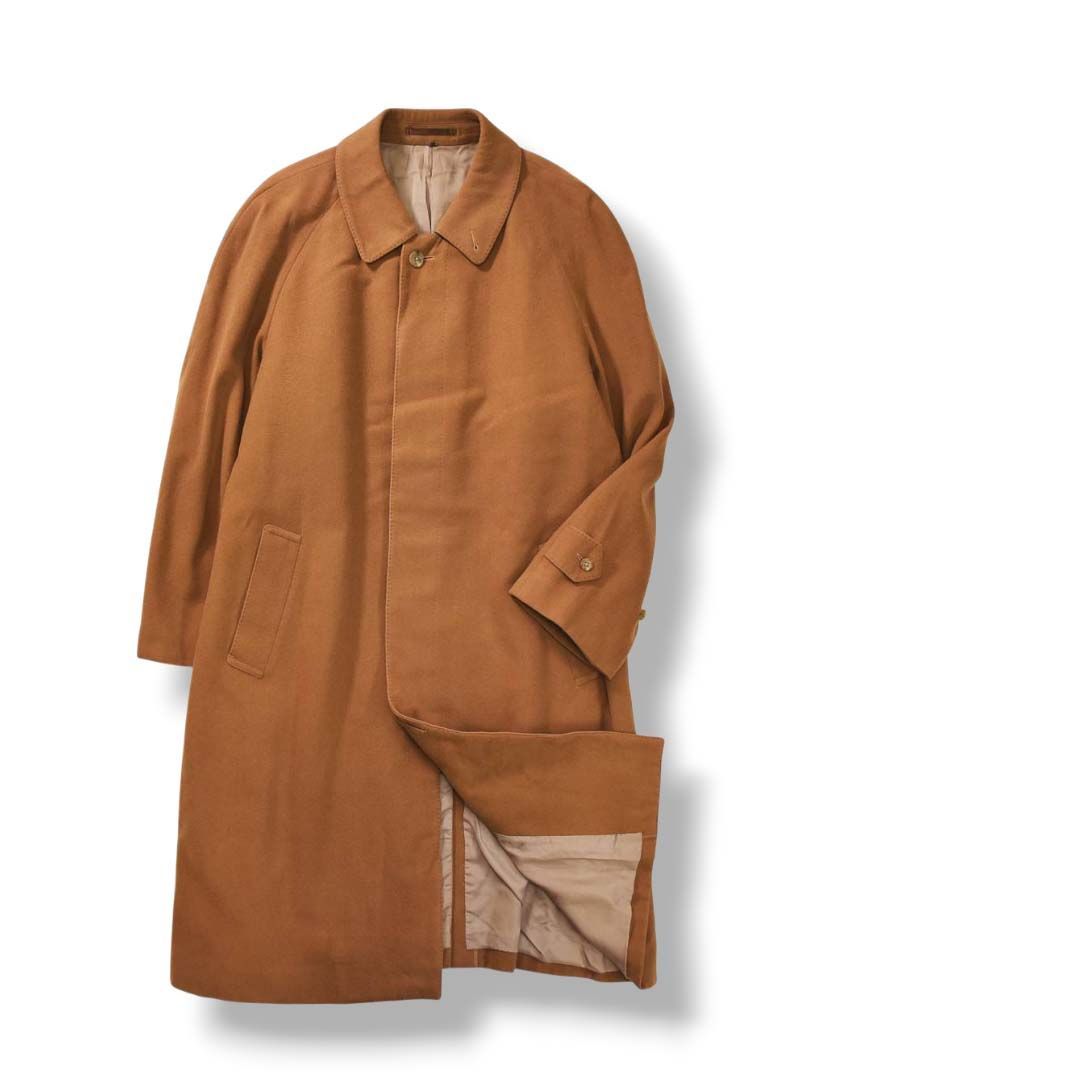 【ジェイプレス】カシミヤ羊毛ステンカラーコート 比翼ボタン 通勤 J.PRESS 上質】 日本製 ジェイプレス J.PRESS ウール 卸売 ロング ステンカラー