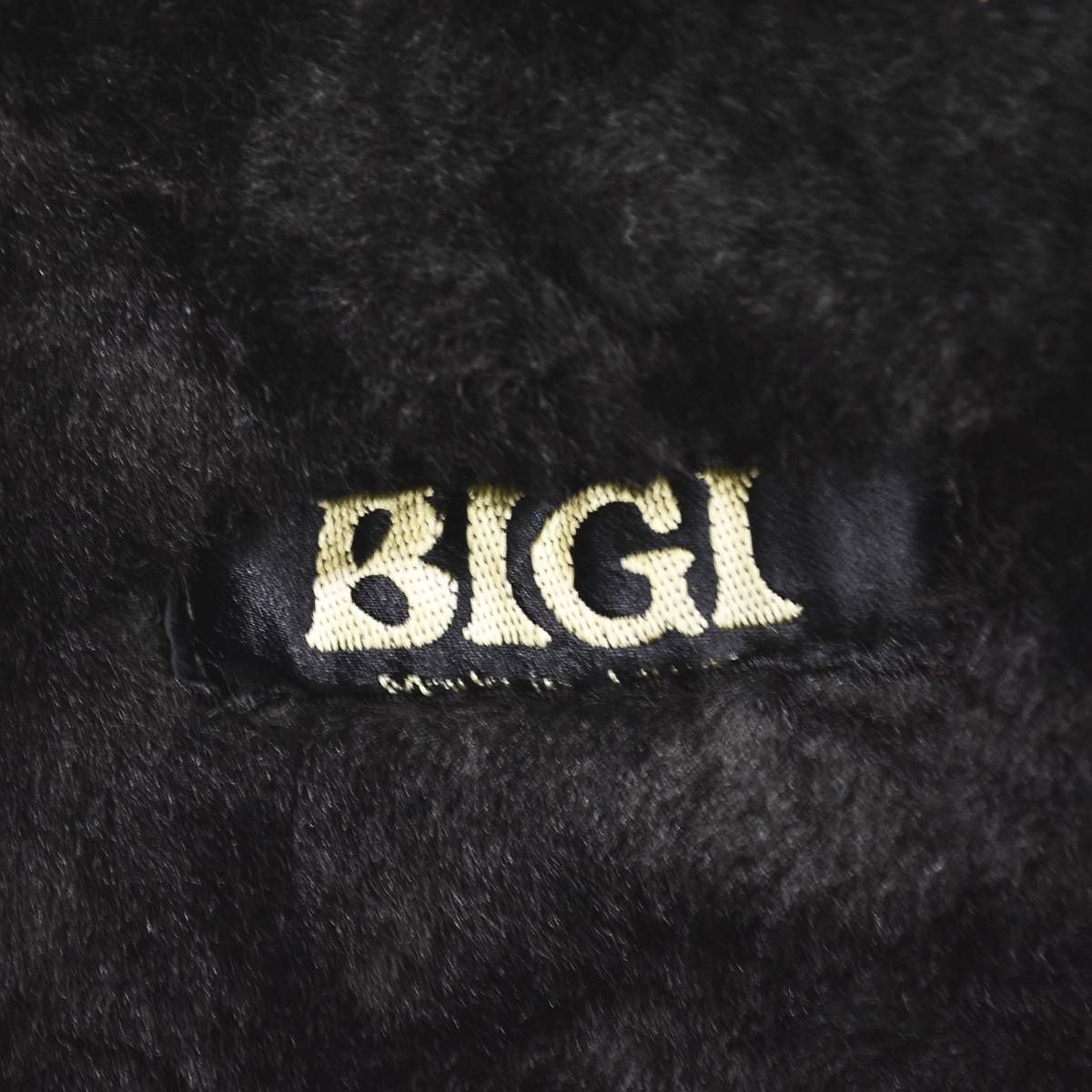 本革】 90s ヴィンテージ 日本製 ビギ BIGI 羊革 ムートン レザー ボア 
