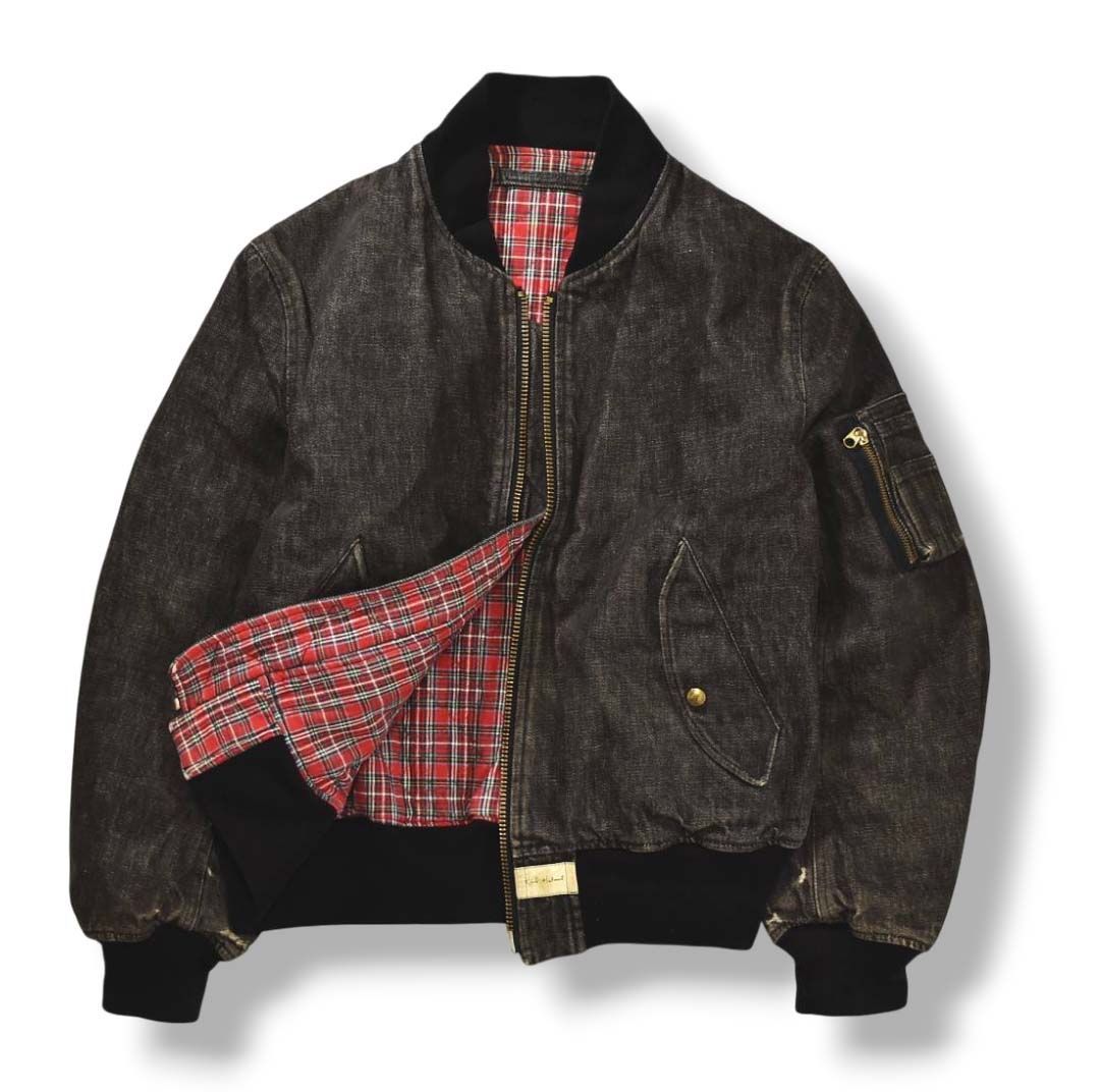 90s ヴィンテージ カールヘルム KARL HELMUT MA－1 デニム ジャケット