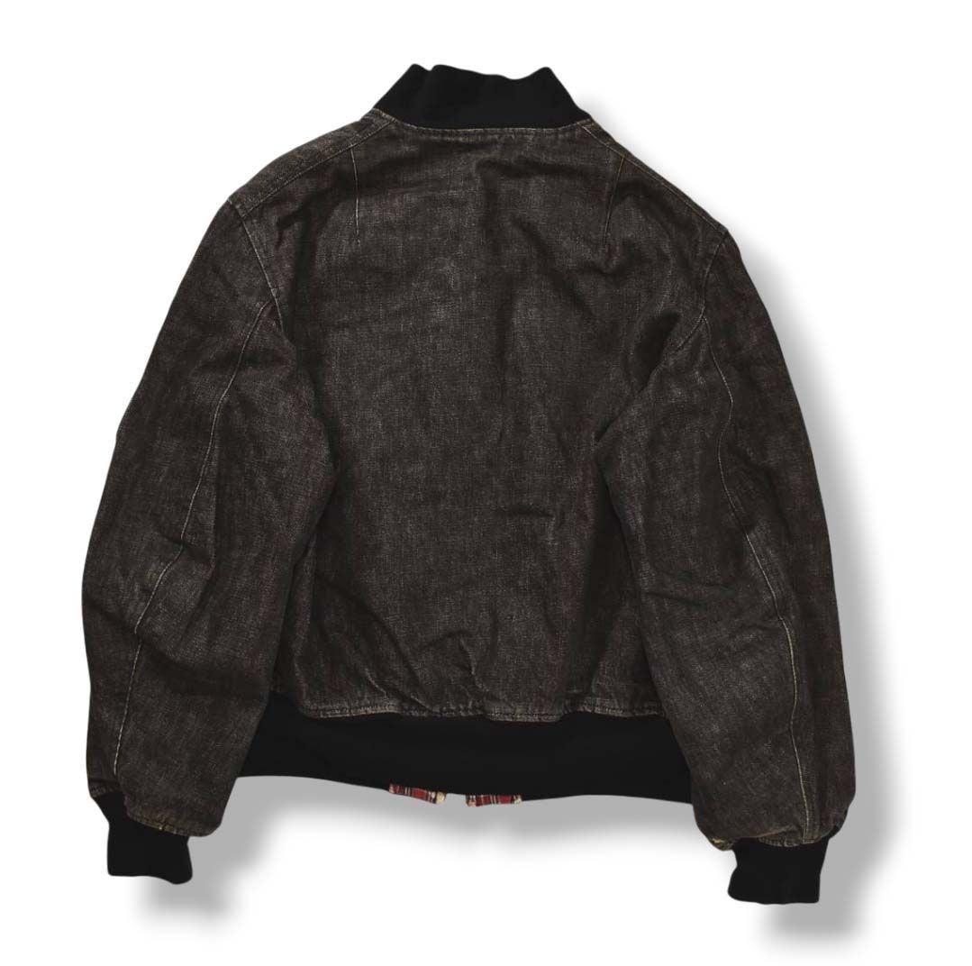 ょ*こ様 カールヘルムジャンパー　美品 90s ヴィンテージ カールヘルム KARL HELMUT MA－1 デニム ジャケット