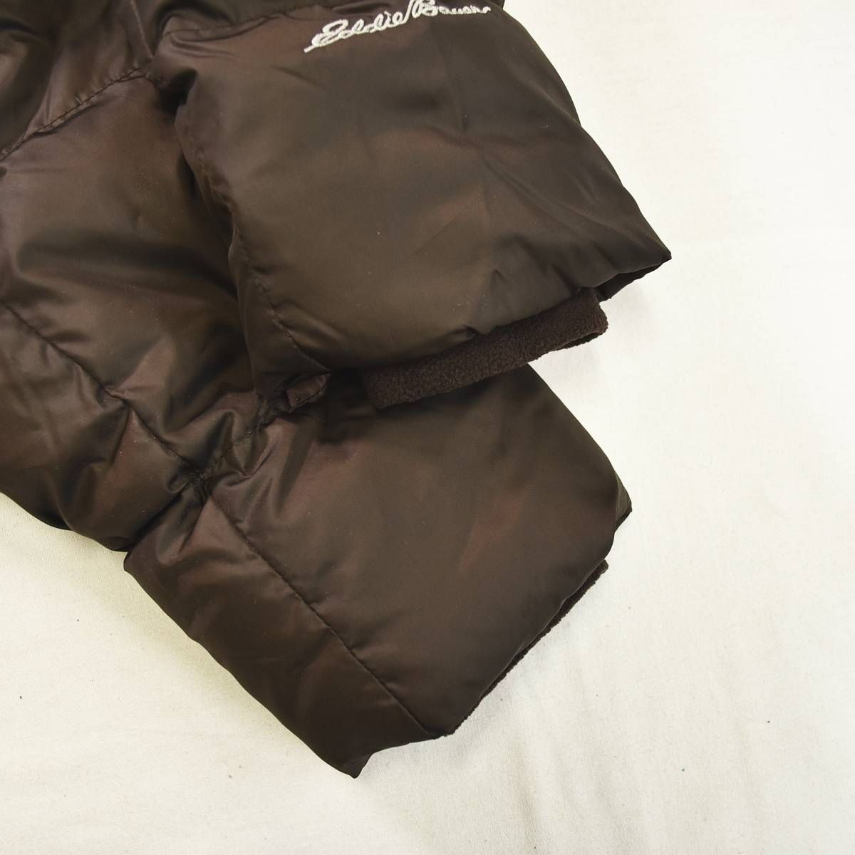 極暖】 エディーバウアー Eddie bauer フーデット ファー キルティング 