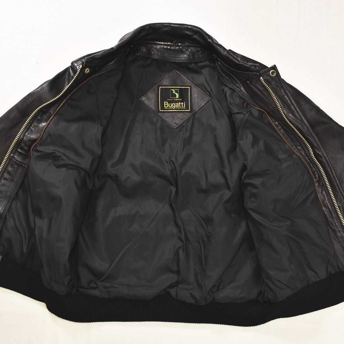 日本製 Bugatti ブガッティ　本革　レザージャケット　L 日本製 Bugatti ブガッティ 本革 レザージャケット L BUGATTI