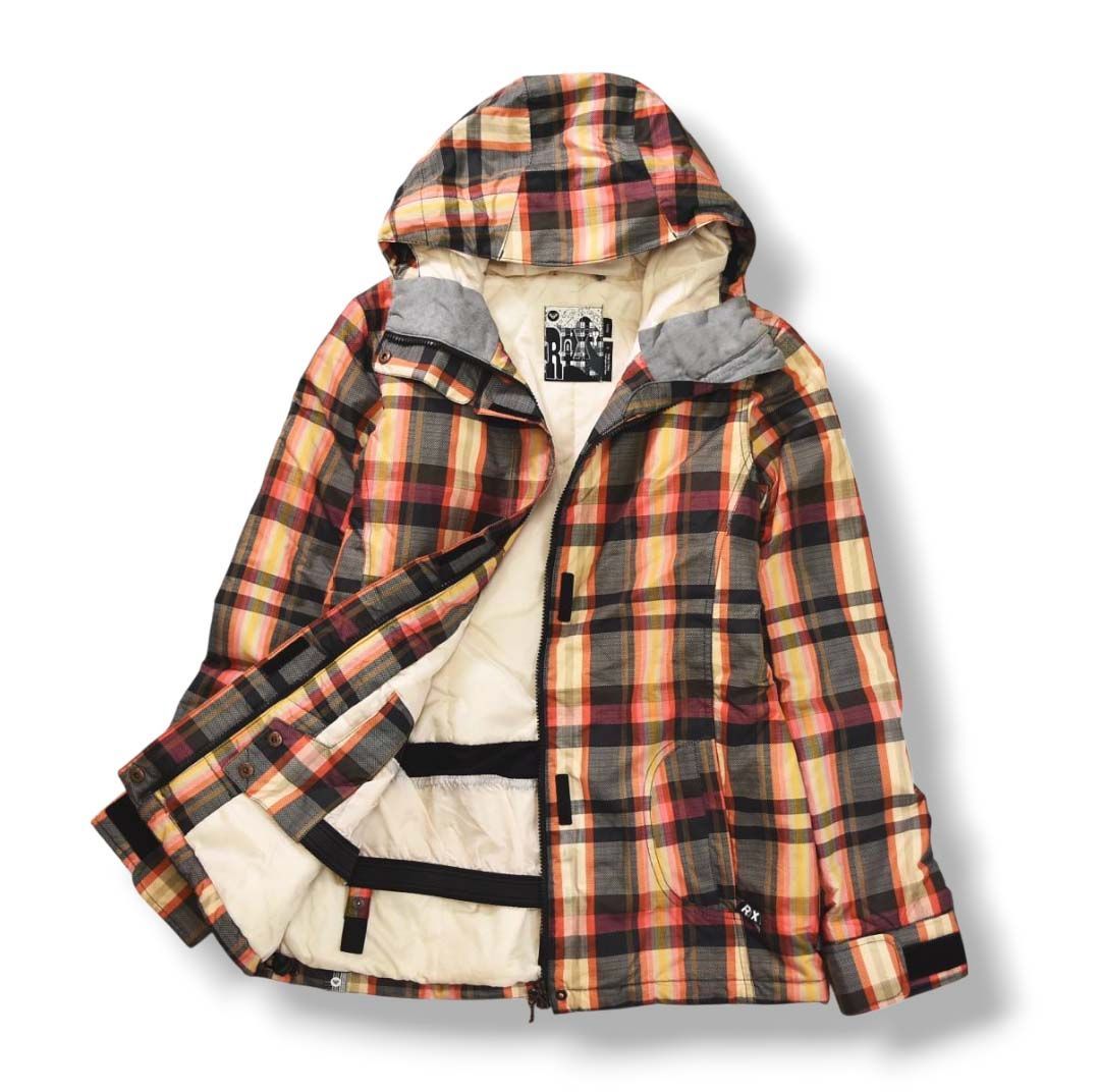ROXY　スノーボードウェア S サイズ チェック柄 ROXY スノーボードウェア S サイズ チェック柄 ROXY スノーボード
