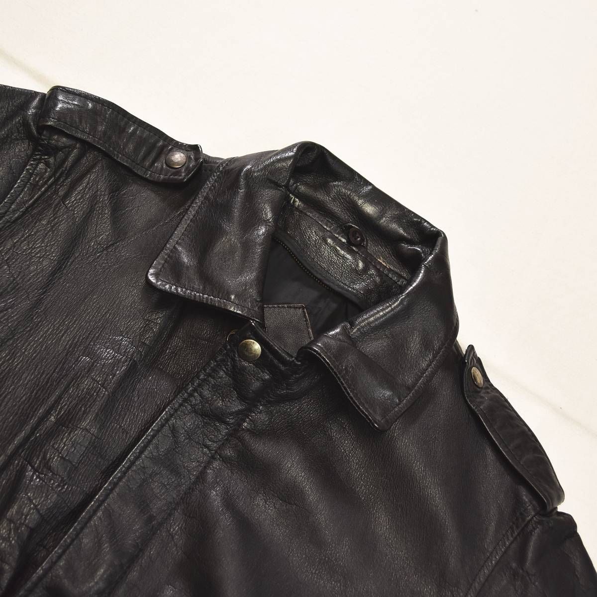 本革】 90s ヴィンテージ ブガッティ BUGATTI A－2 TYPE 牛革 レザー