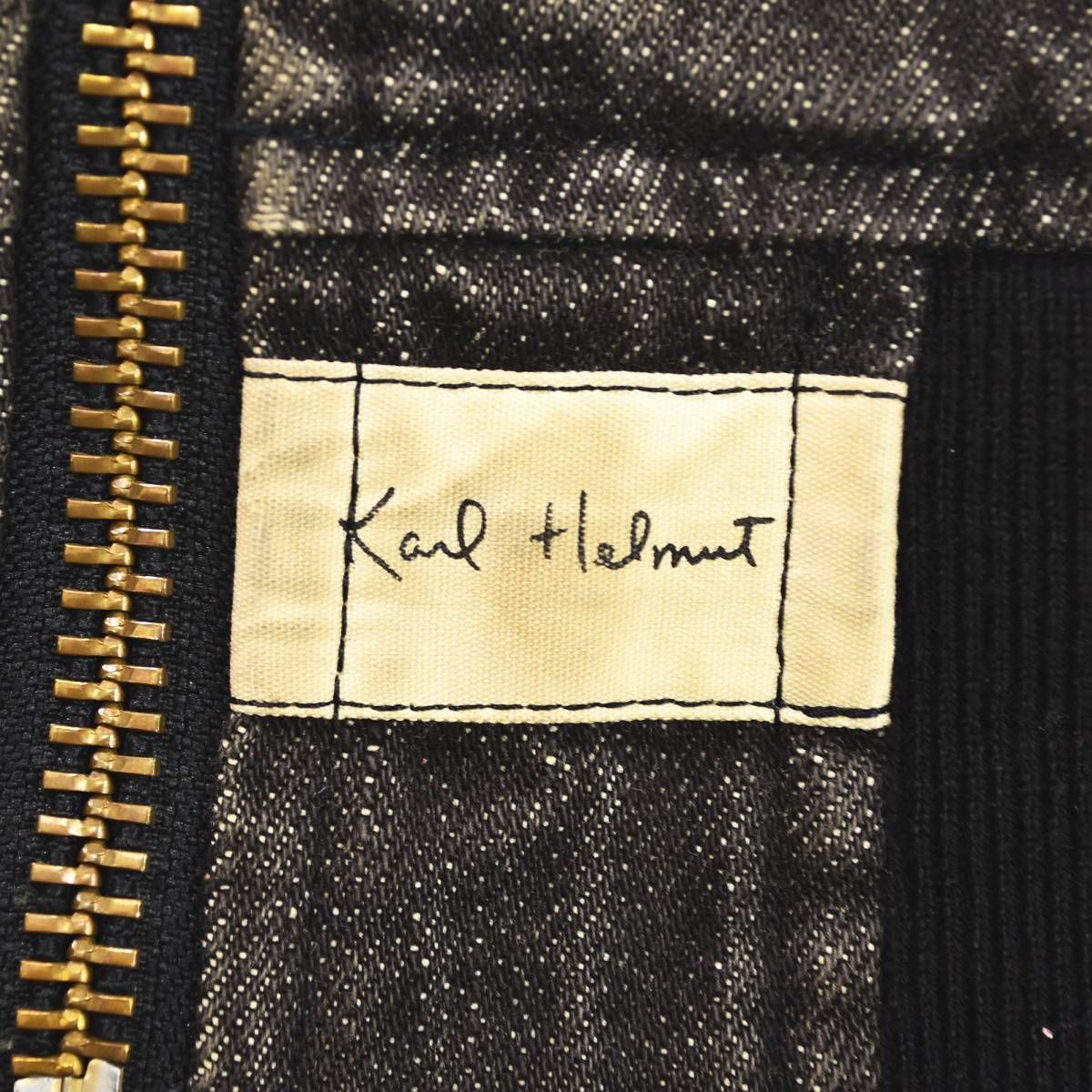 90s ヴィンテージ カールヘルム KARL HELMUT MA－1 デニム ジャケット