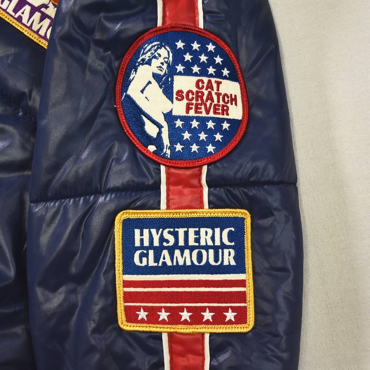 日本製 ヒステリックグラマー HYSTERIC GLAMOUR 中綿 プリマロフト 