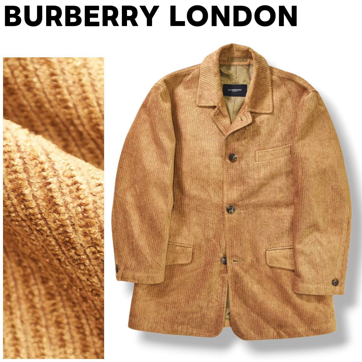 上質】 日本製 バーバリー ロンドン BURBERRY LONDON コーデュロイ