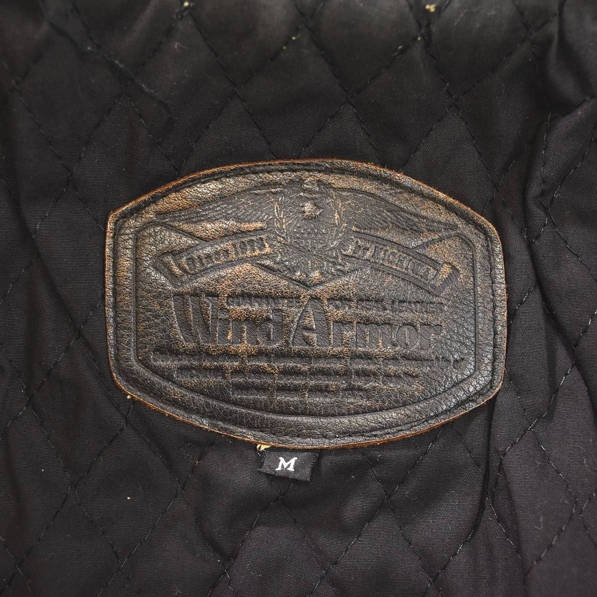 90s ヴィンテージ ウィンドアーマー WINDARMOR アメリカ製 牛革 レザー