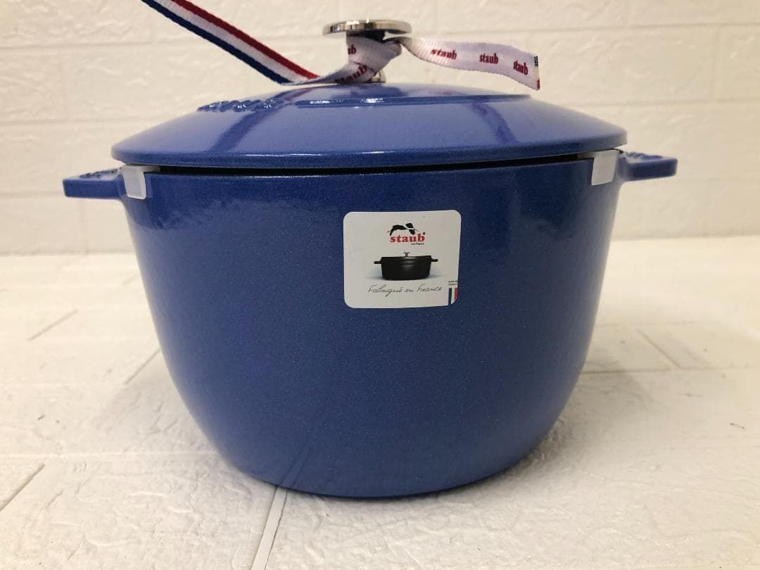 Staub ストウブ ラ・ココット DE GOHAN 20cm ブルーベリー - メルカリ