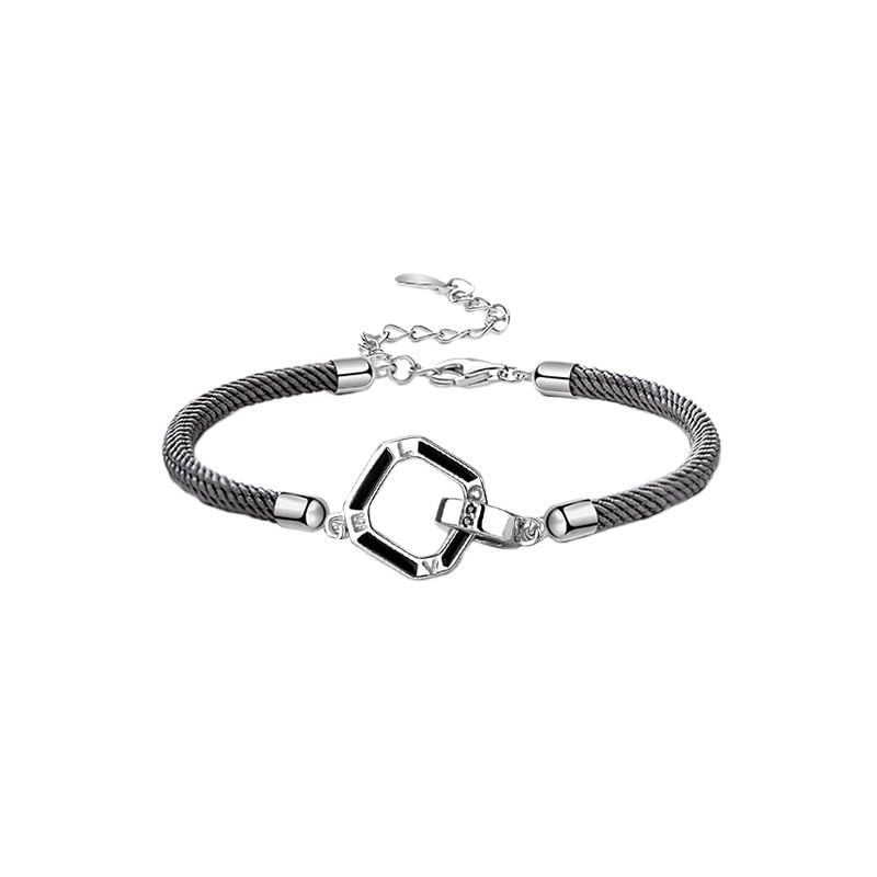 在庫処分】ブレスレット S925銀 6B-W-102 [バリアスチープ] Beads 