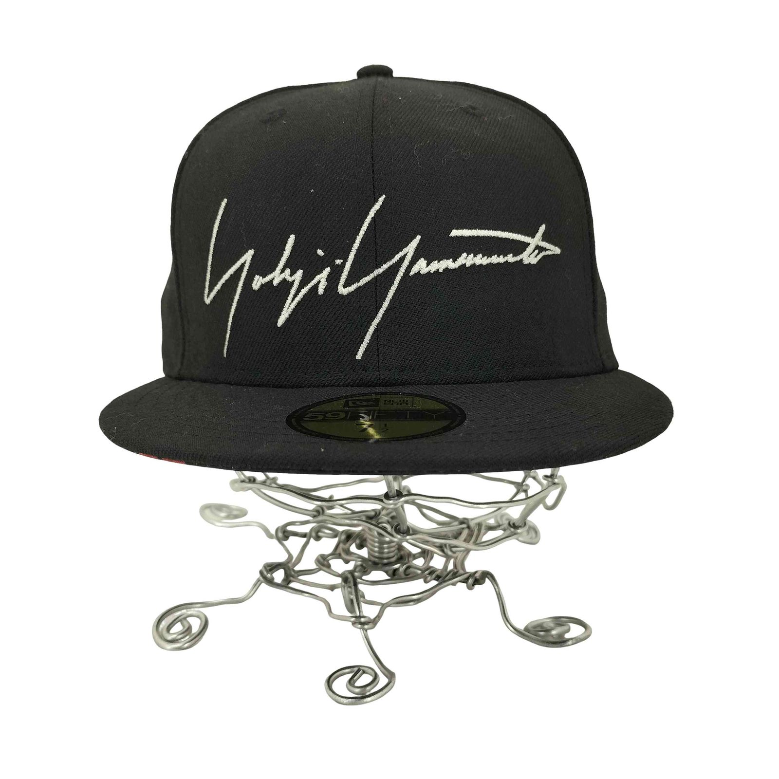 ヨウジヤマモト Yohji Yamamoto 59FIFTY ロゴ刺繍 スカルローズ 6