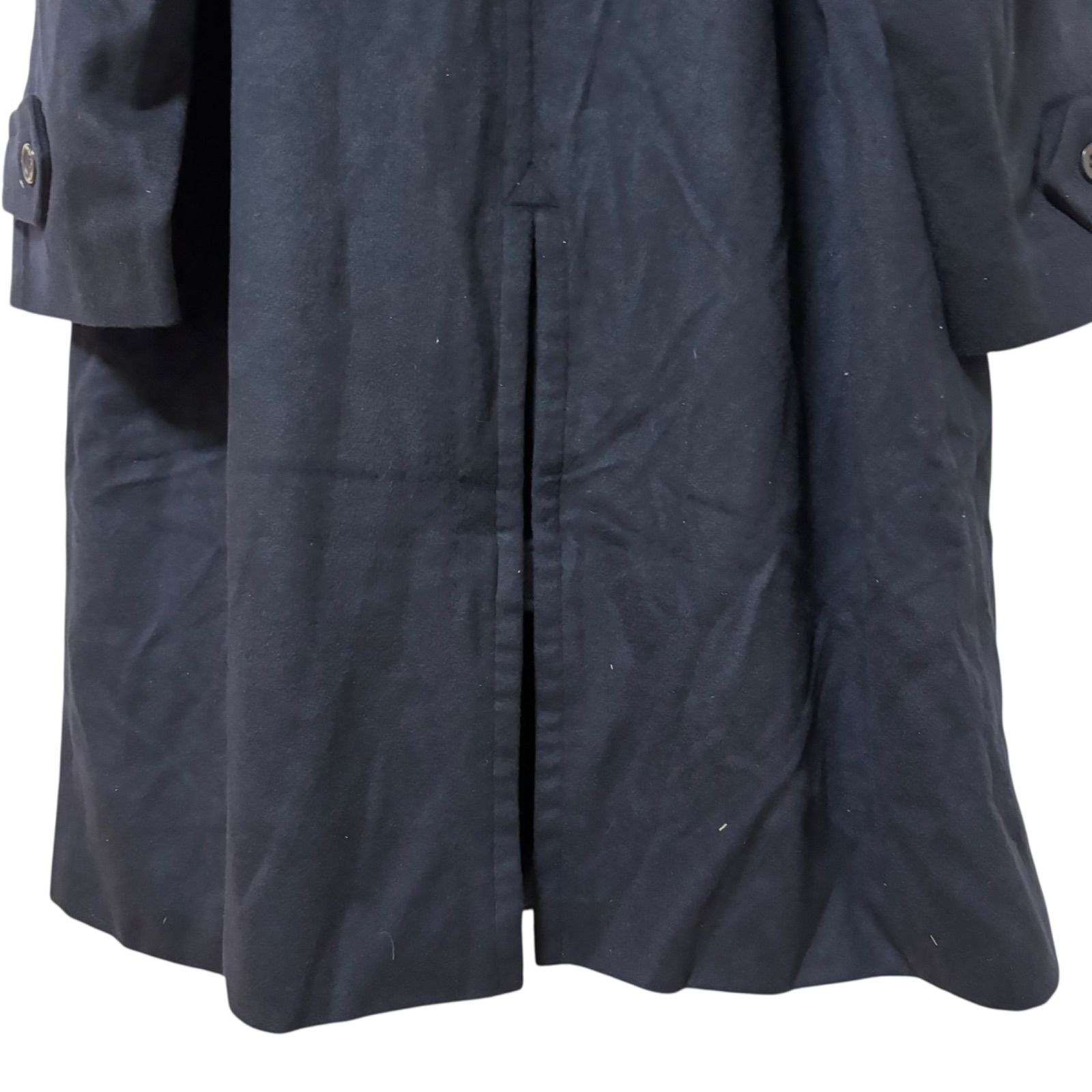 ZM1694 HERNO ヘルノ ロングコート ネイビー 総柄裏地 ポロ柄