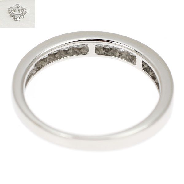 カナディアンダイヤ Pt950 ダイヤモンド リング 0.50ct ハーフ