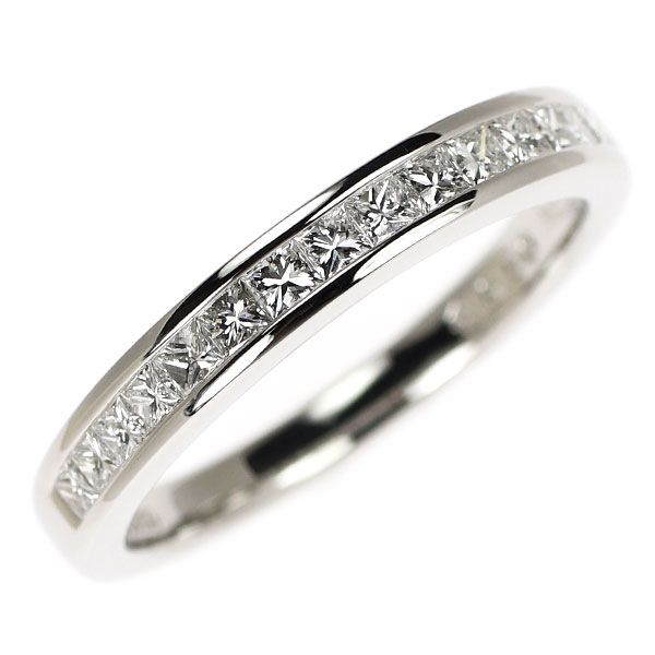 カナディアンダイヤ Pt950 ダイヤモンド リング 0.50ct ハーフ