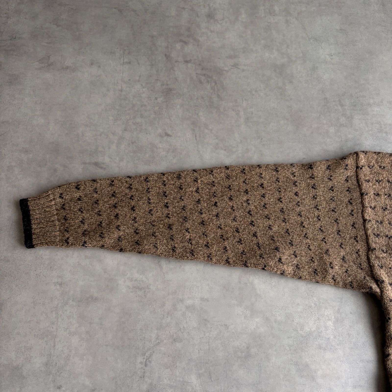 90s/woolrich/ウールリッチ/ウールニット/バーズアイ/メランジ