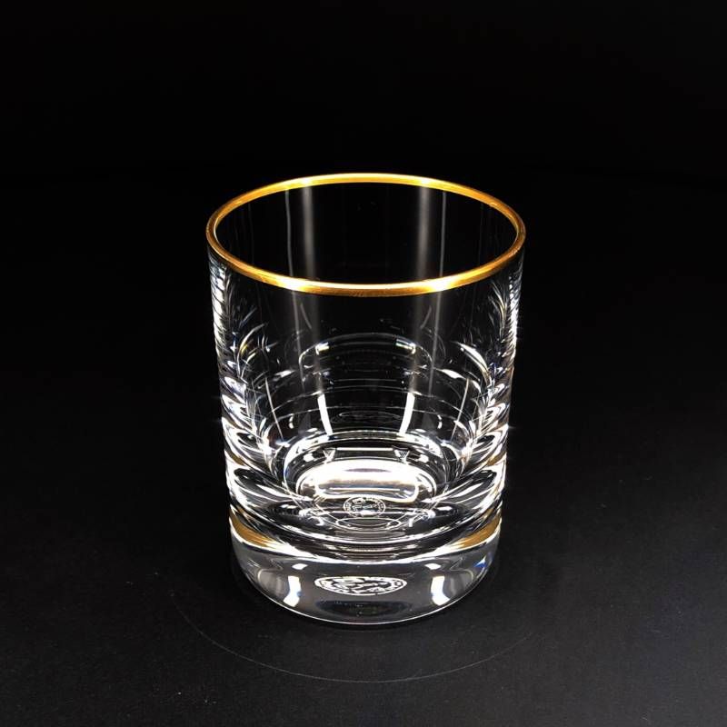 美品】Baccarat バカラ／パーフェクション ショットグラス／金彩