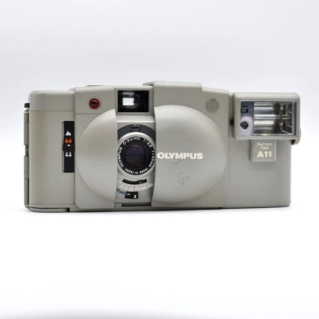 コレクション 【希少カラー、動作OK】OLYMPUS XA2 + A11