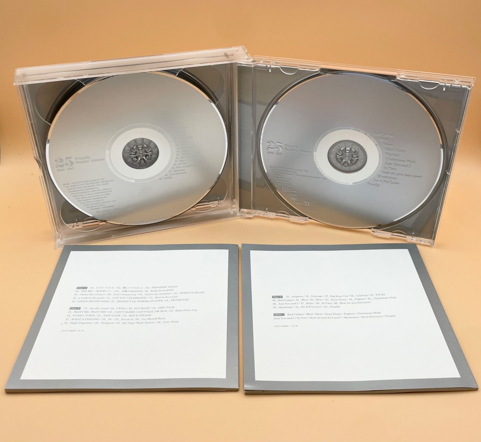 初回限定盤 安室奈美恵 CD DVD付 25 Finally 1992-2017 ベスト BEST