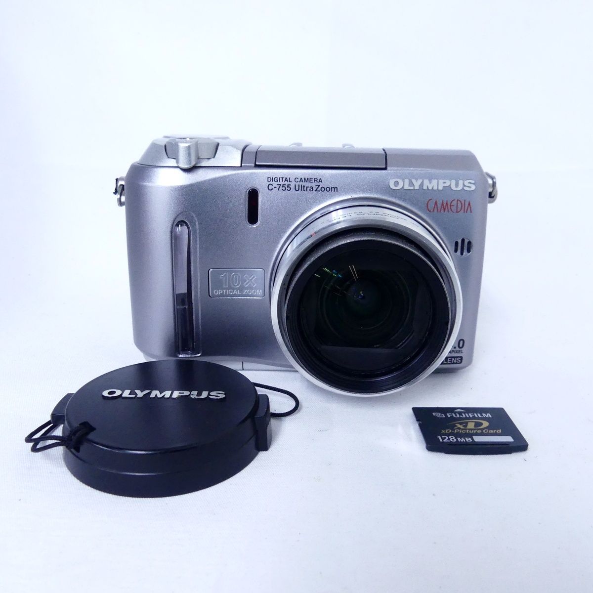 オリンパス　CAMEDIA コンデジ2台　C-755、C-500 動作品 OLYMPUS オリンパス CAMEDIA C-755 Ultra Zoom デジタルカメラ