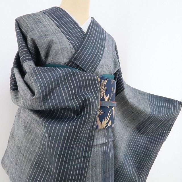 縦縞 着物