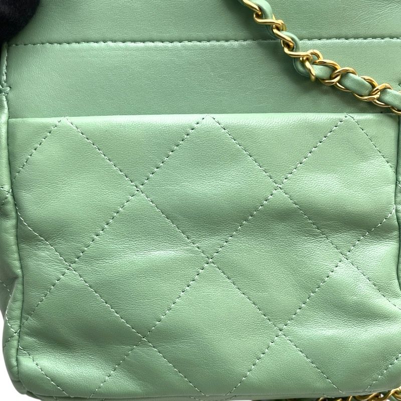 シャネル CHANEL マトラッセ チェーンショルダー AS3793 ミント